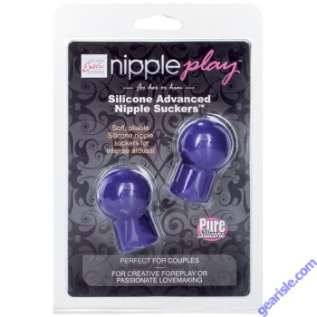 Nipple Play Suckers Silicone Advanced Purple