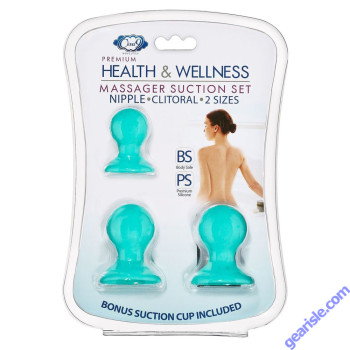 Cloud 9 Nipple Clitoral Suction Kit Teal