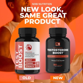Nobi Nutrition Premium Testosterone Booster for Men 90 Capsules (Default)