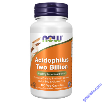 NOW Foods Acidophilus Two Billion 100 Veg Capsules