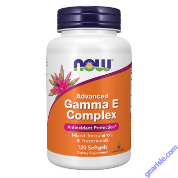 NOW Foods Advanced Gamma E Complex 120 Softgels
