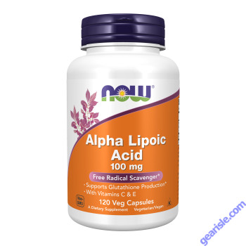 NOW Foods Alpha Lipoic Acid 100mg 120 Veg Capsules