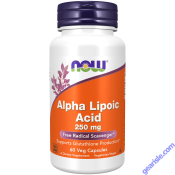 NOW Foods Alpha Lipoic Acid 250mg 60 Veg Capsules