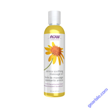 NOW Foods Arnica Soothing Massage Oil 8 fl oz