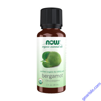 NOW Foods Bergamot Oil Organic 1 fl oz