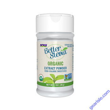 NOW Foods BetterStevia Extract Powder Organic 1 oz.