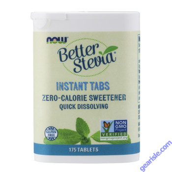 NOW Foods BetterStevia Instant Tabs 175 Tablets