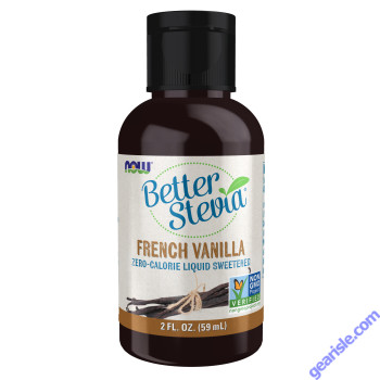 NOW Foods BetterStevia Liquid French Vanilla 2 fl oz