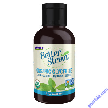 NOW Foods BetterStevia Liquid Organic Glycerite 2 fl oz