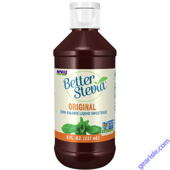 NOW Foods BetterStevia Liquid Original 8 fl oz