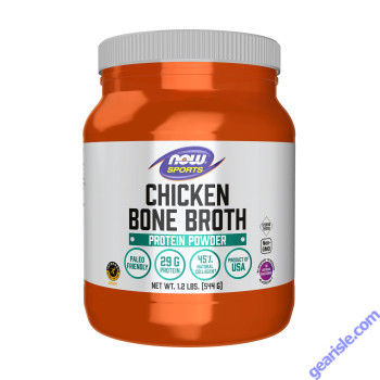 NOW Foods Bone Broth Chicken Powder 1.2 lbs.