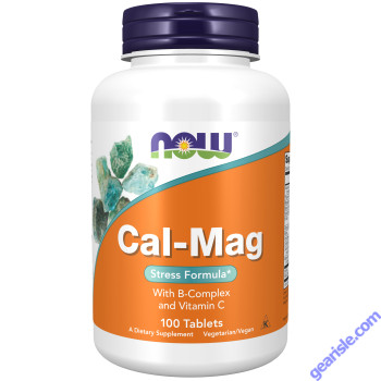 NOW Foods Cal-Mag Stress Formula 100 Tablets
