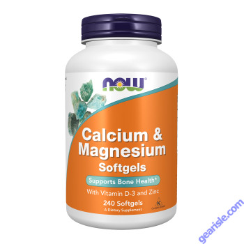 NOW Foods Calcium & Magnesium 240 Softgels