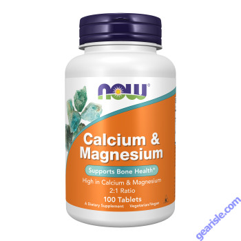 NOW Foods Calcium & Magnesium 100 Tablets