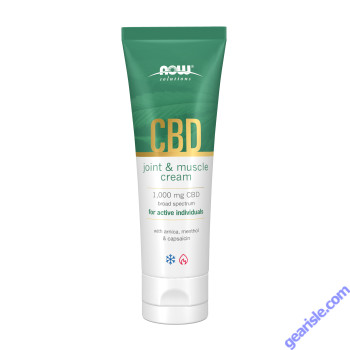 NOW Foods CBD Joint & Muscle Cream 4 fl oz