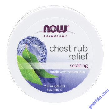 NOW Foods Chest Rub Relief 2 fl oz
