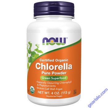 NOW Foods Chlorella Powder Organic 4 oz.