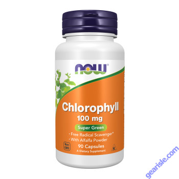NOW Foods Chlorophyll 100mg 90 Veg Capsules