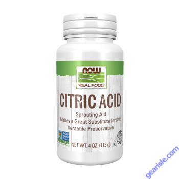 NOW Foods Citric Acid 4 oz.