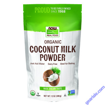 NOW Foods Coconut Milk Powder Organic 12 oz.