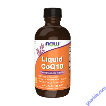 NOW Foods CoQ10 Ubiquinone Liquid 4 fl oz