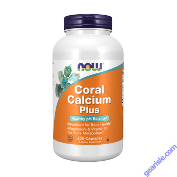 NOW Foods Coral Calcium Plus 250 Capsules