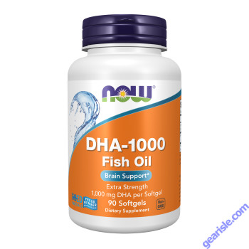NOW Foods DHA-1000 Fish Oil Extra Strength 90 Softgels