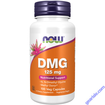 NOW Foods DMG 125mg 100 Veg Capsules