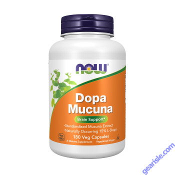 NOW Foods Dopa Mucuna 180 Veg Capsules