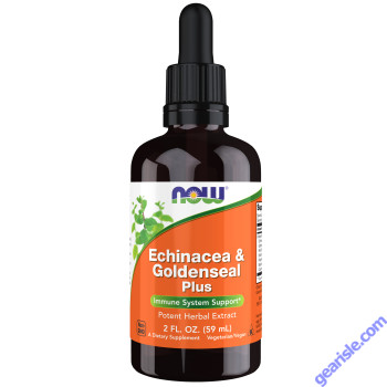 NOW Foods Echinacea & Goldenseal Plus 2 oz.