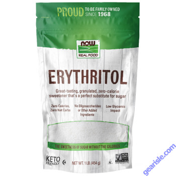 NOW Foods Erythritol 1 lb.