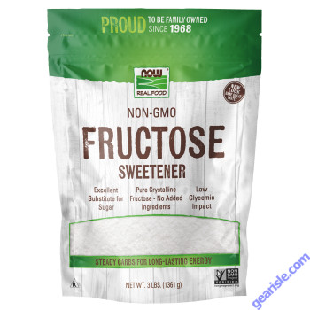 NOW Foods Fructose 3 lbs.
