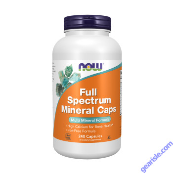 NOW Foods Full Spectrum Mineral Caps 240 Capsules