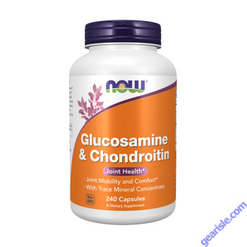 NOW Foods Glucosamine & Chondroitin with Trace Minerals 240 Caps