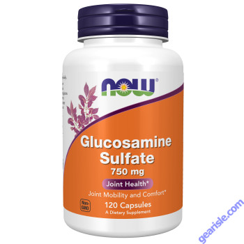 NOW Foods Glucosamine Sulfate 750mg 120 Capsules
