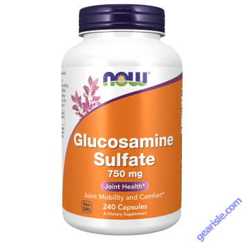 NOW Foods Glucosamine Sulfate 750mg 240 Capsules