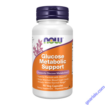 NOW Foods Glucose Metabolic Support 90 Veg Capsules