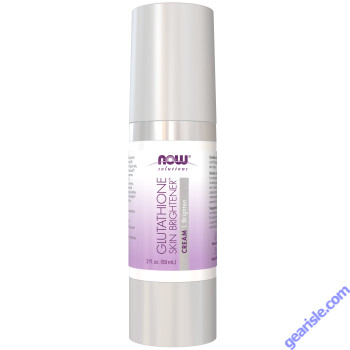 NOW Foods Glutathione Skin Brightener Cream 2 fl oz