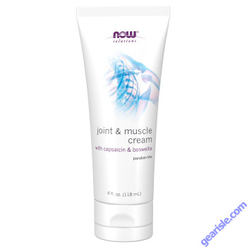 NOW Foods Joint & Muscle Cream 4 fl oz