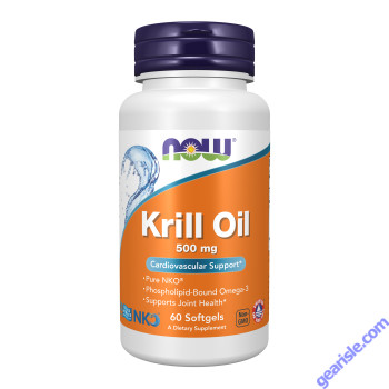 NOW Foods Krill Oil 500mg 60 Softgels
