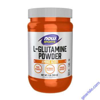 NOW Foods L-Glutamine Powder 1 lb