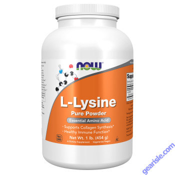 NOW Foods L-Lysine Powder 1 lb