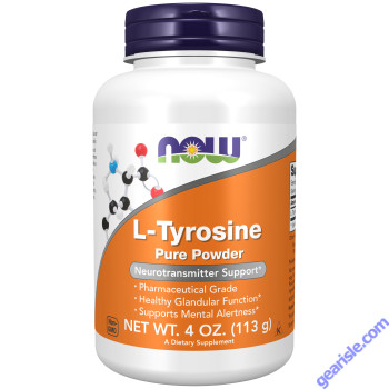 NOW Foods L-Tyrosine Powder 4 oz
