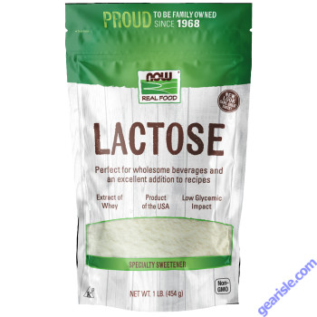 NOW Foods Lactose Powder 1 lb.