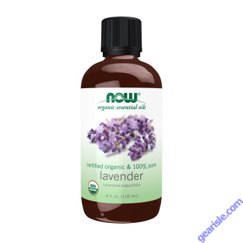 NOW Foods Lavender Oil Organic 4 fl oz