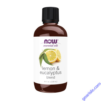 NOW Foods Lemon & Eucalyptus Oil Blend 4 fl oz