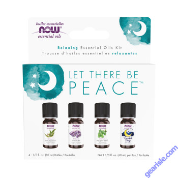 NOW Foods Let There Be Peace & Quiet Essential Oils Kit