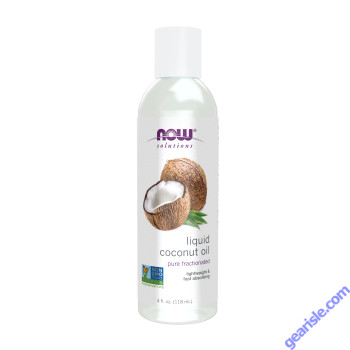 NOW Foods Liquid Coconut Oil 4 fl oz