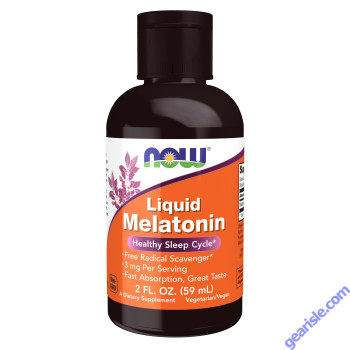 NOW Foods Liquid Melatonin 2 fl oz