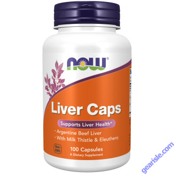 NOW Foods Liver Caps 100 Capsules